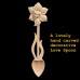 SPN-11: Sea weed Love Spoon Romantic Gift 